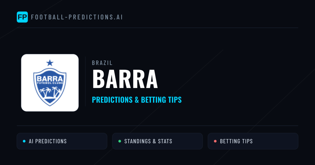 Barra Predictions & Stats
