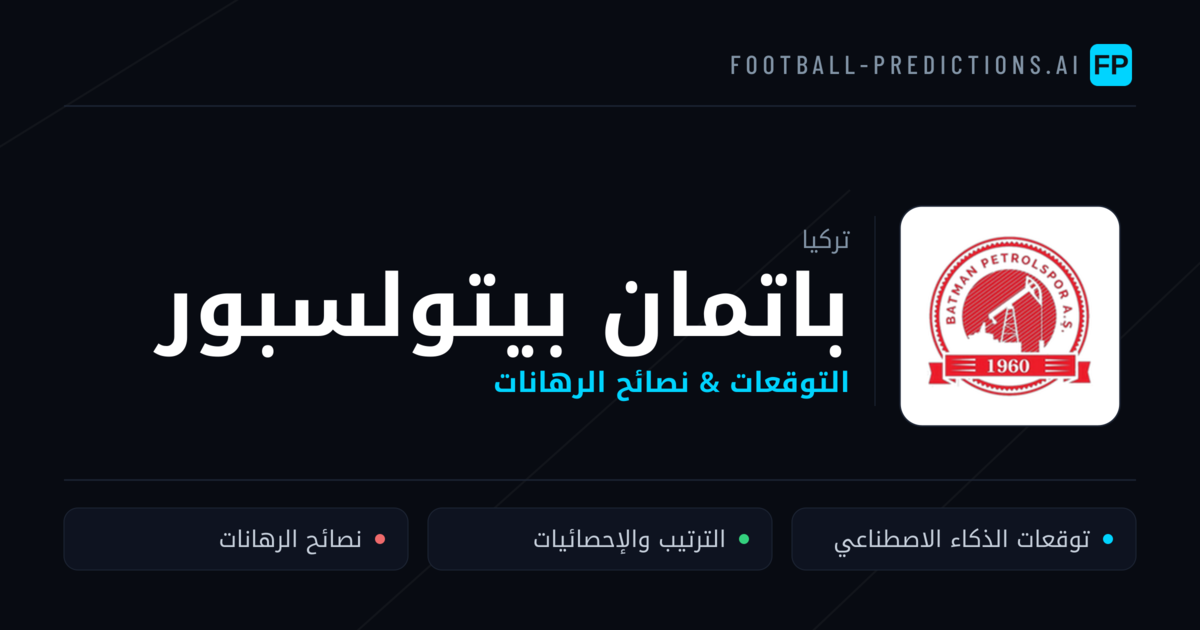 باتمان بيتولسبور توقعات واحصائيات