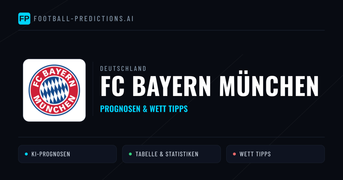 FC Bayern München Prognosen & Statistiken