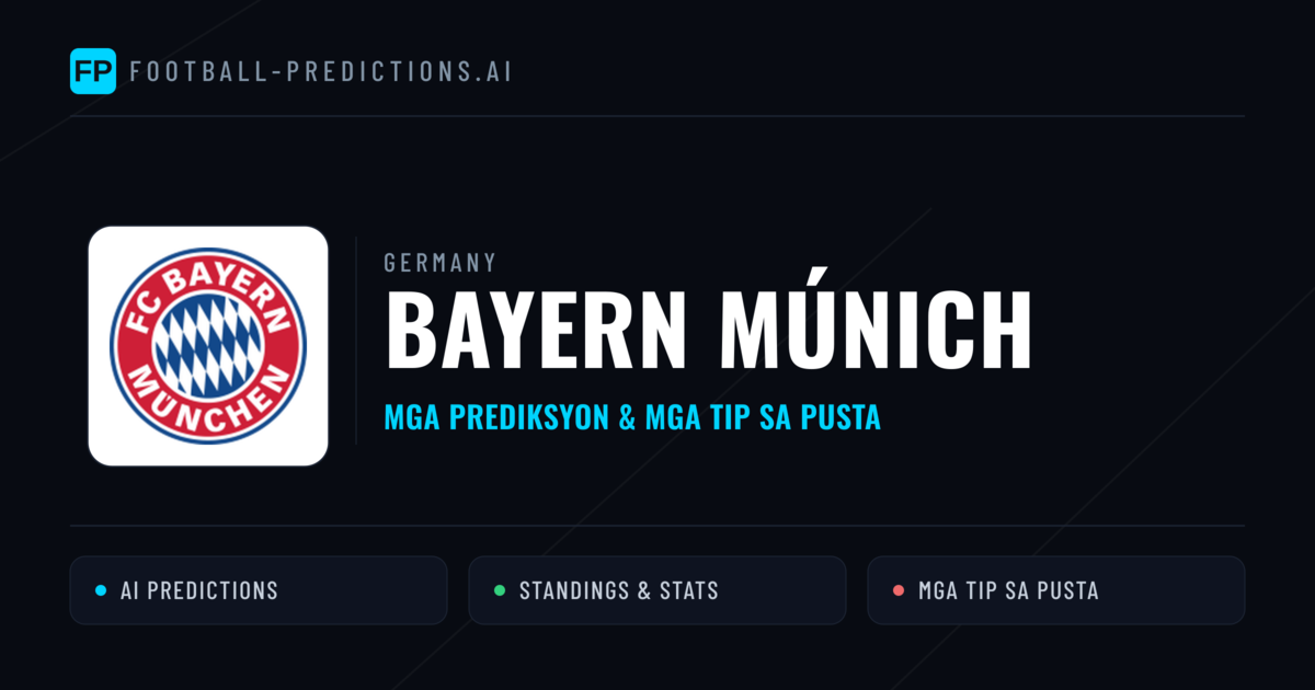 Bayern Múnich Predictions & Stats