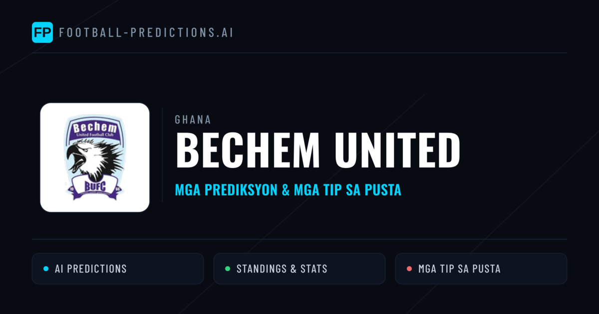 Bechem United Predictions & Stats