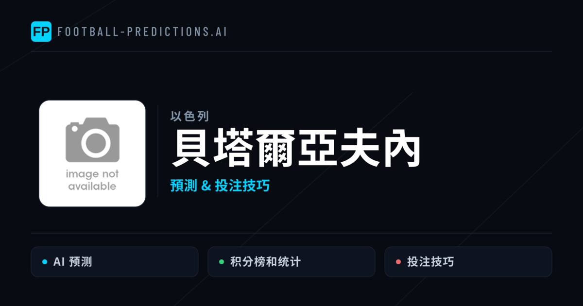 貝塔爾亞夫內 運彩分析｜足球預測與數據