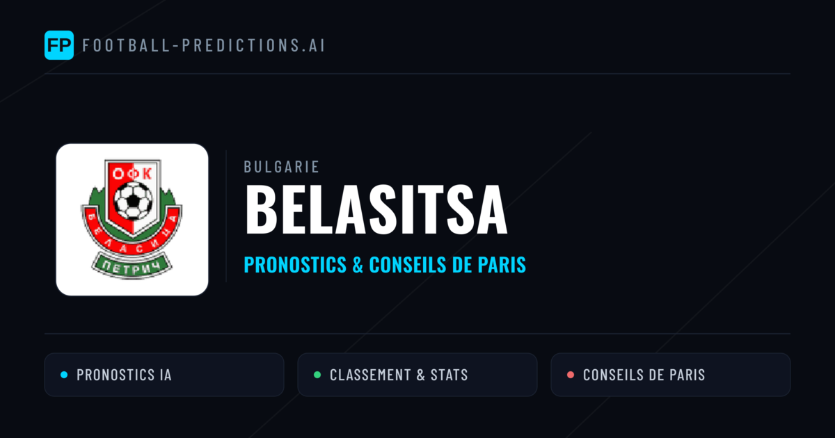 Belasitsa Pronostics & Statistiques