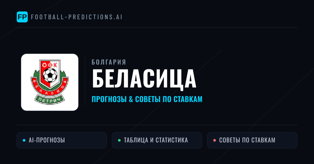 Беласица прогнозы и статистика