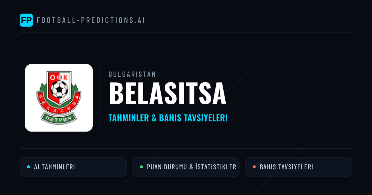 Belasitsa Tahminleri & İstatistikler