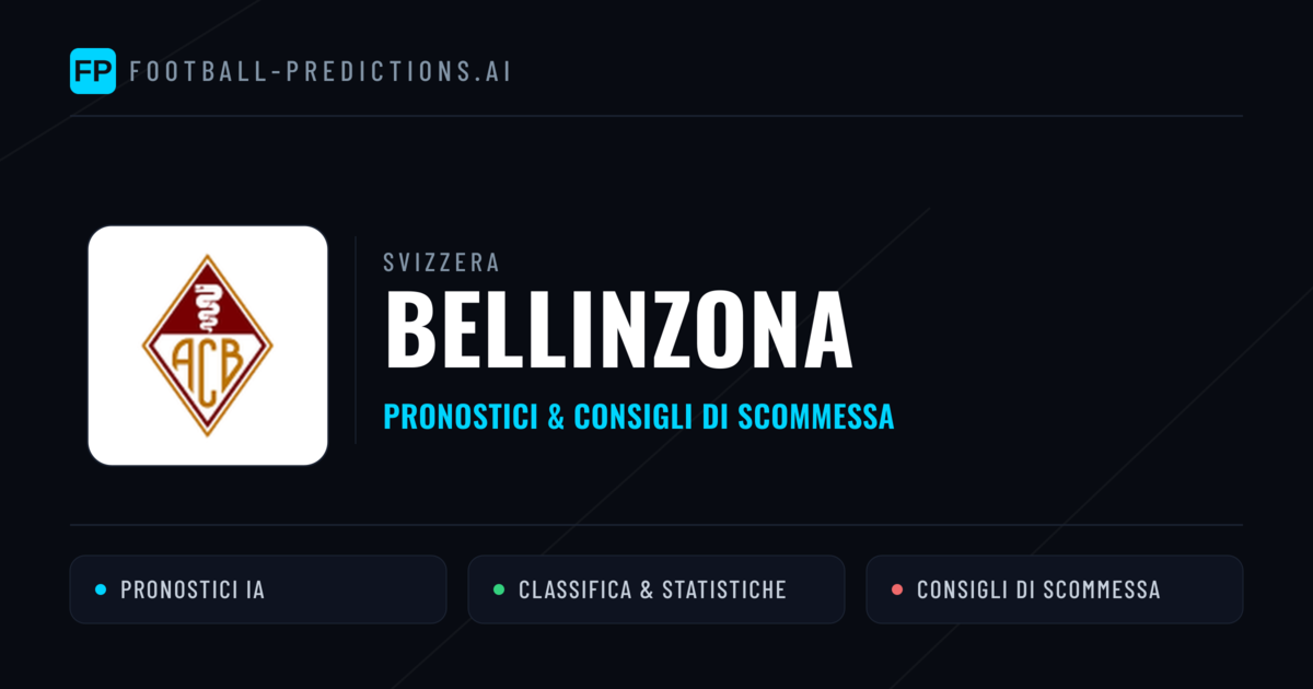 Pronostici e Statistiche Bellinzona
