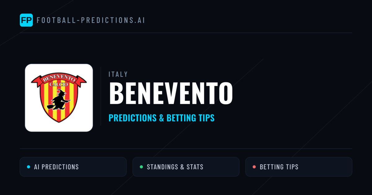 Benevento Predictions & Stats