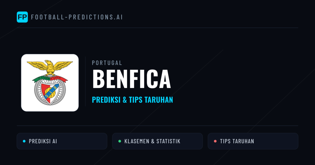 Benfica Prediksi & Statistik Piala Dunia