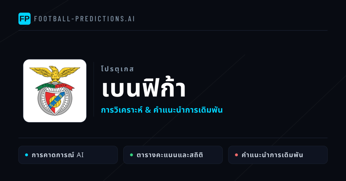 เบนฟิก้า การวิเคราะห์และสถิติ