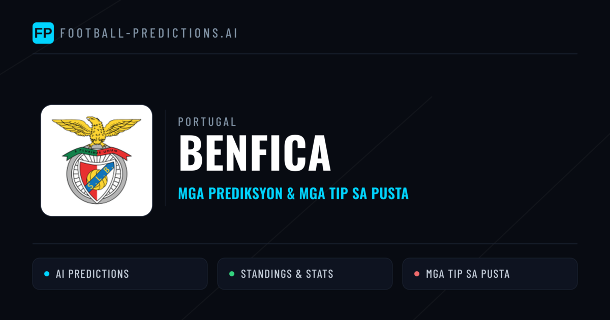 Benfica Predictions & Stats