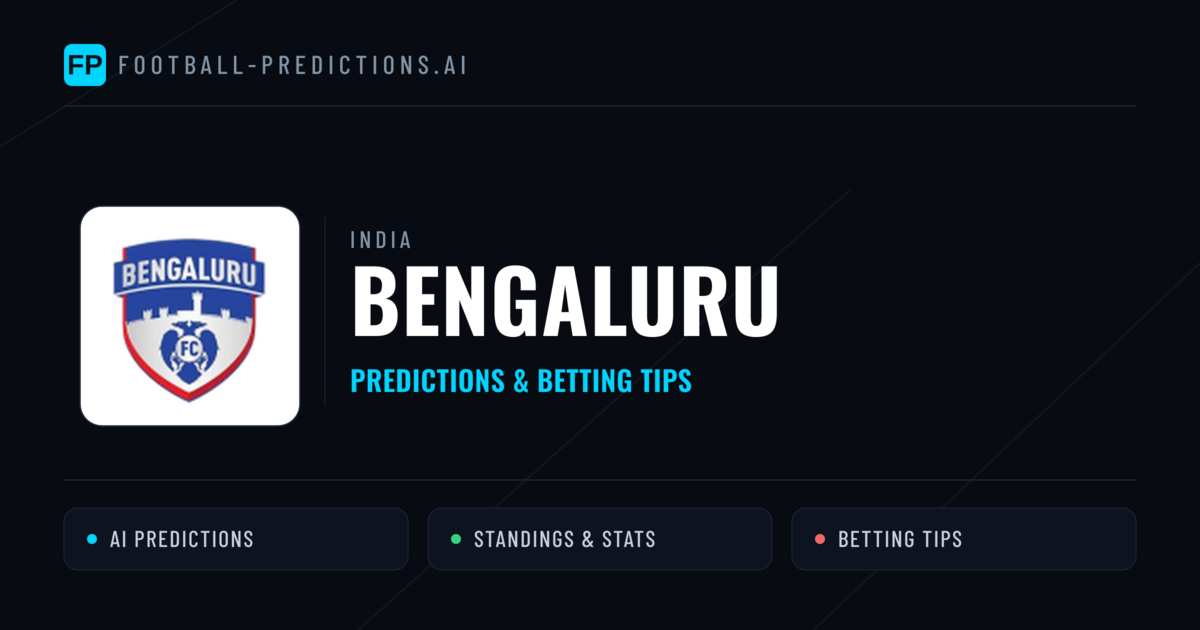 Bengaluru Predictions & Stats