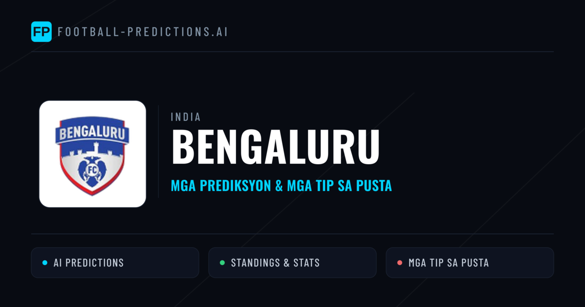 Bengaluru Predictions & Stats