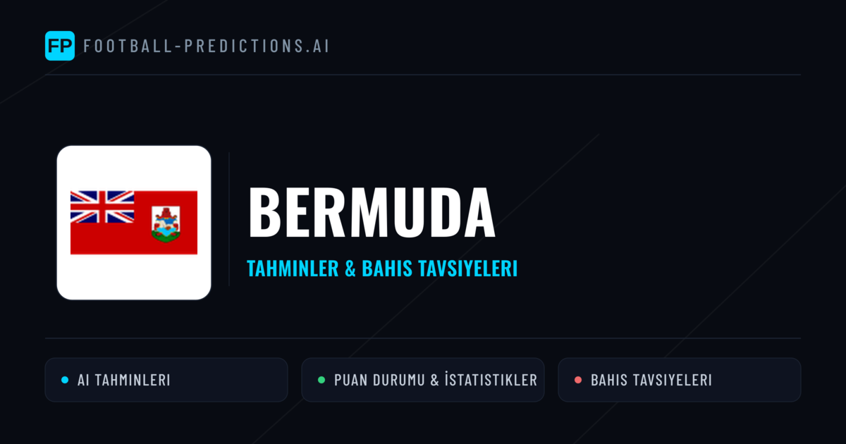 Bermuda Tahminleri & İstatistikler
