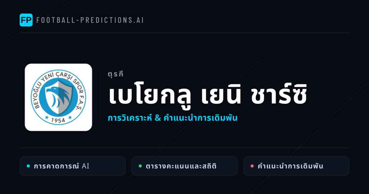 เบโยกลู เยนิ ชาร์ซิ การวิเคราะห์และสถิติ
