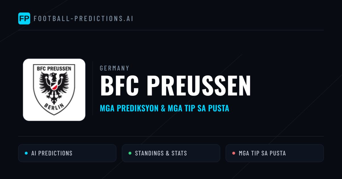 BFC Preussen Predictions & Stats