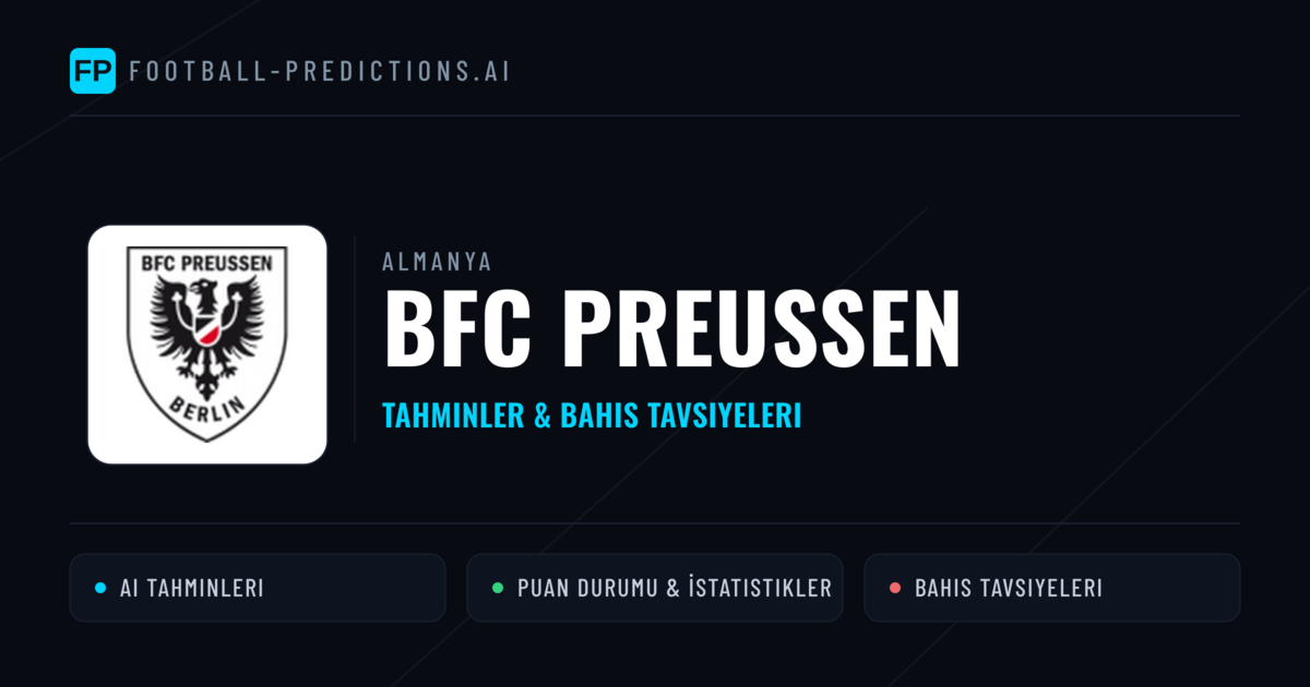 BFC Preussen Tahminleri & İstatistikler