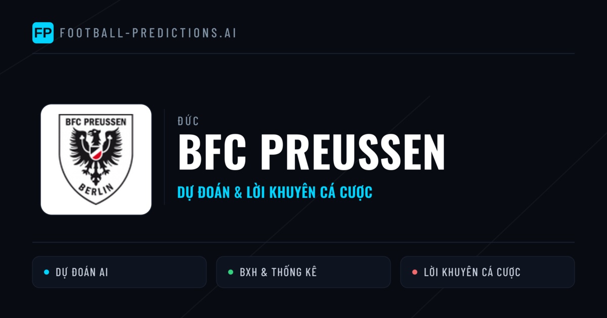 BFC Preussen Dự đoán & Thống kê