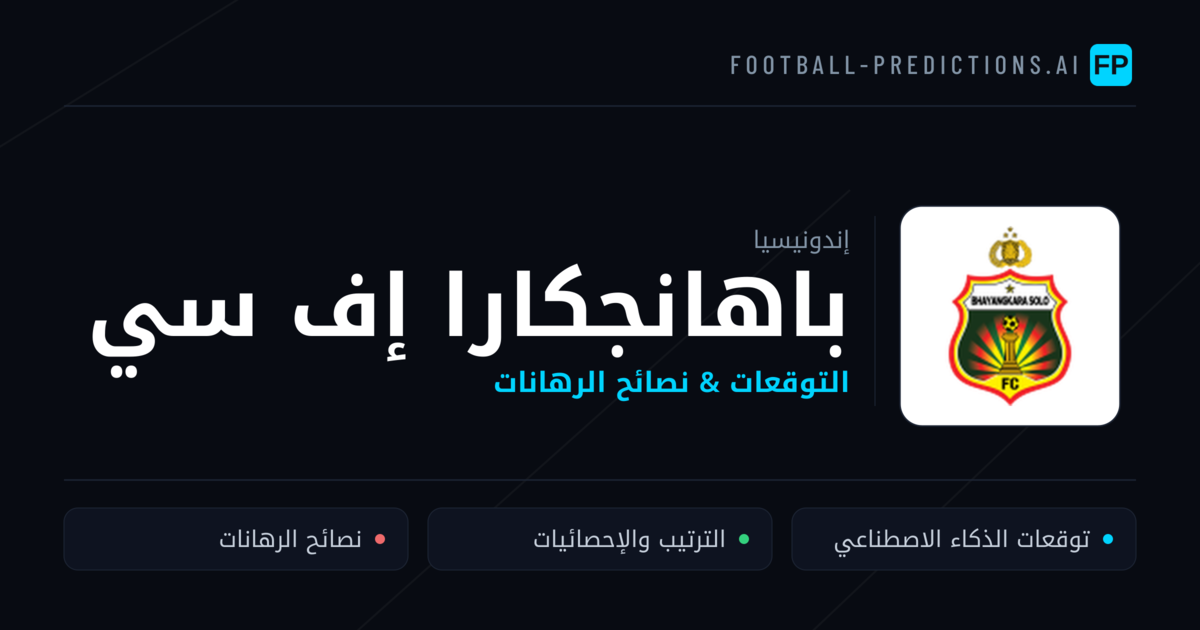 باهانجكارا إف سي توقعات واحصائيات