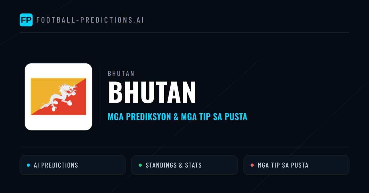 Bhutan Predictions & Stats