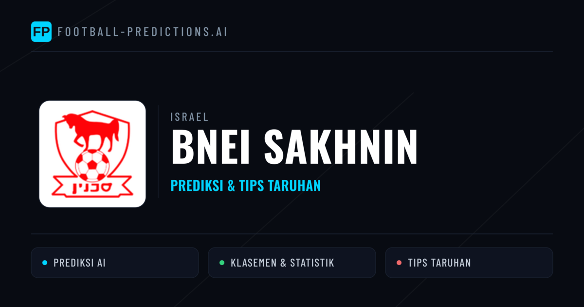 Bnei Sakhnin Prediksi & Statistik Piala Dunia