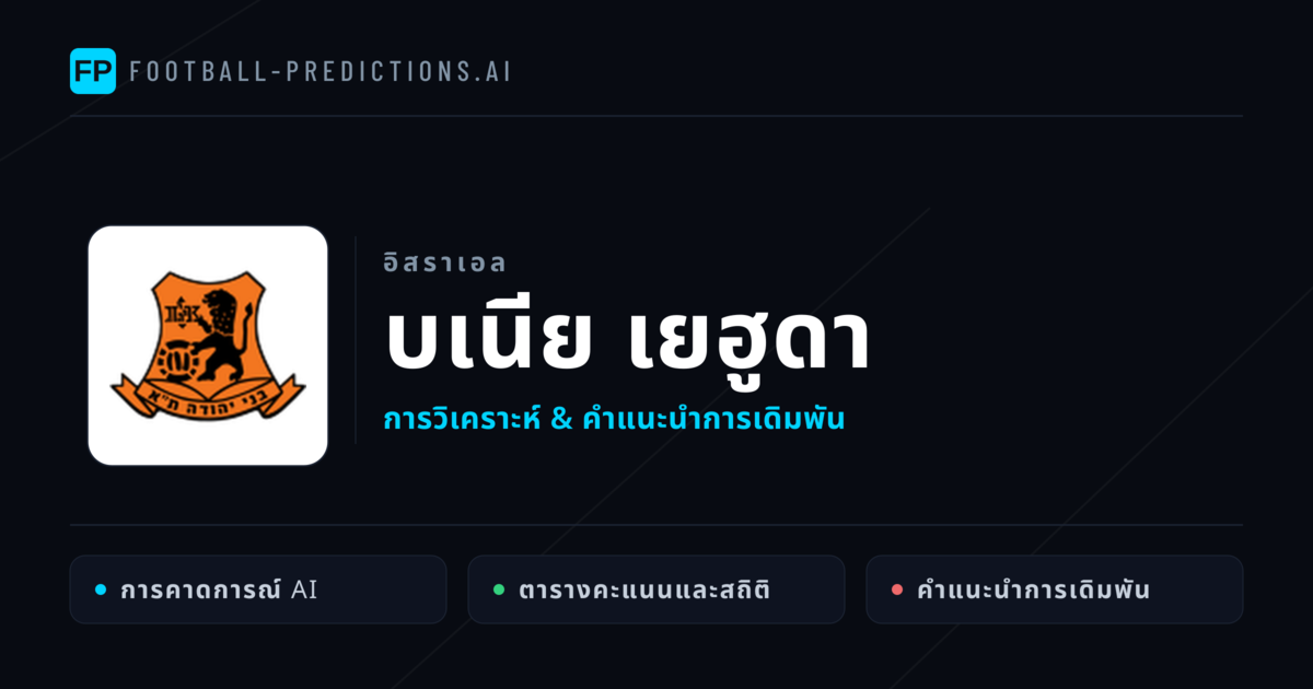 บเนีย เยฮูดา การวิเคราะห์และสถิติ
