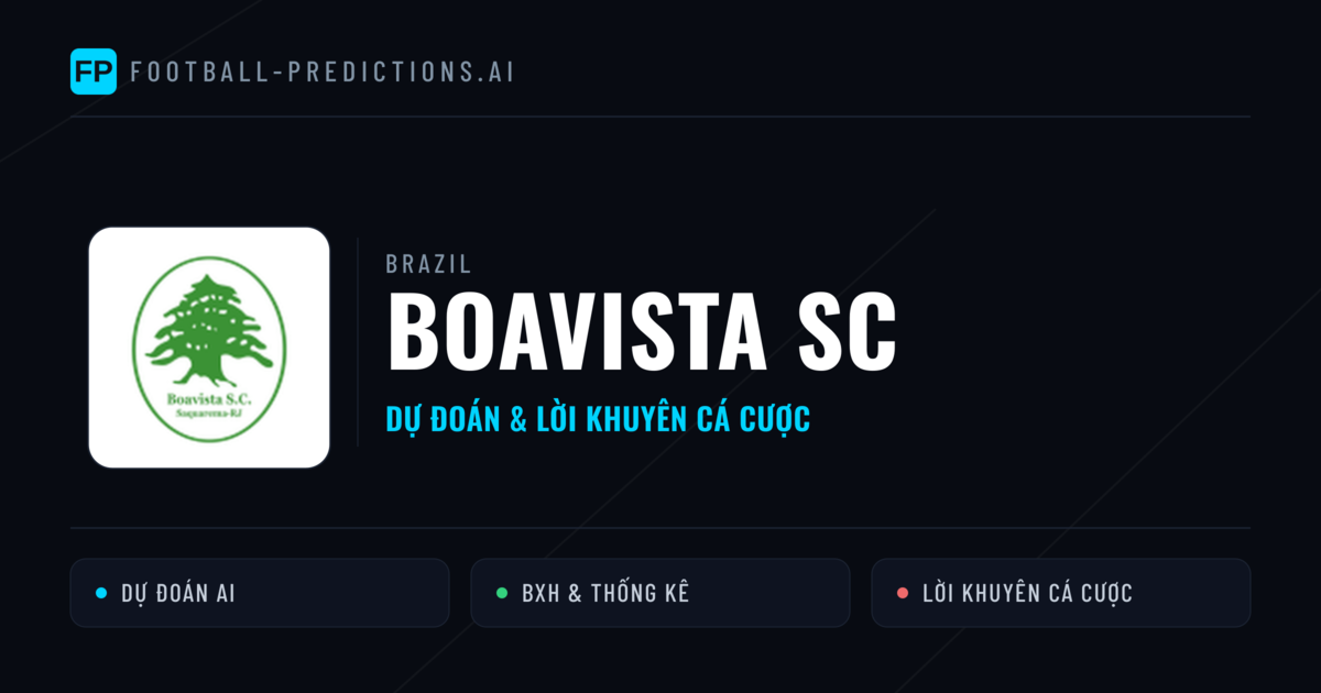 Boavista SC Dự đoán & Thống kê