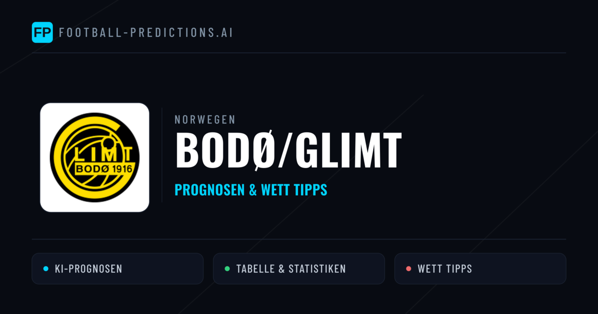 Bodø/Glimt Prognosen & Statistiken