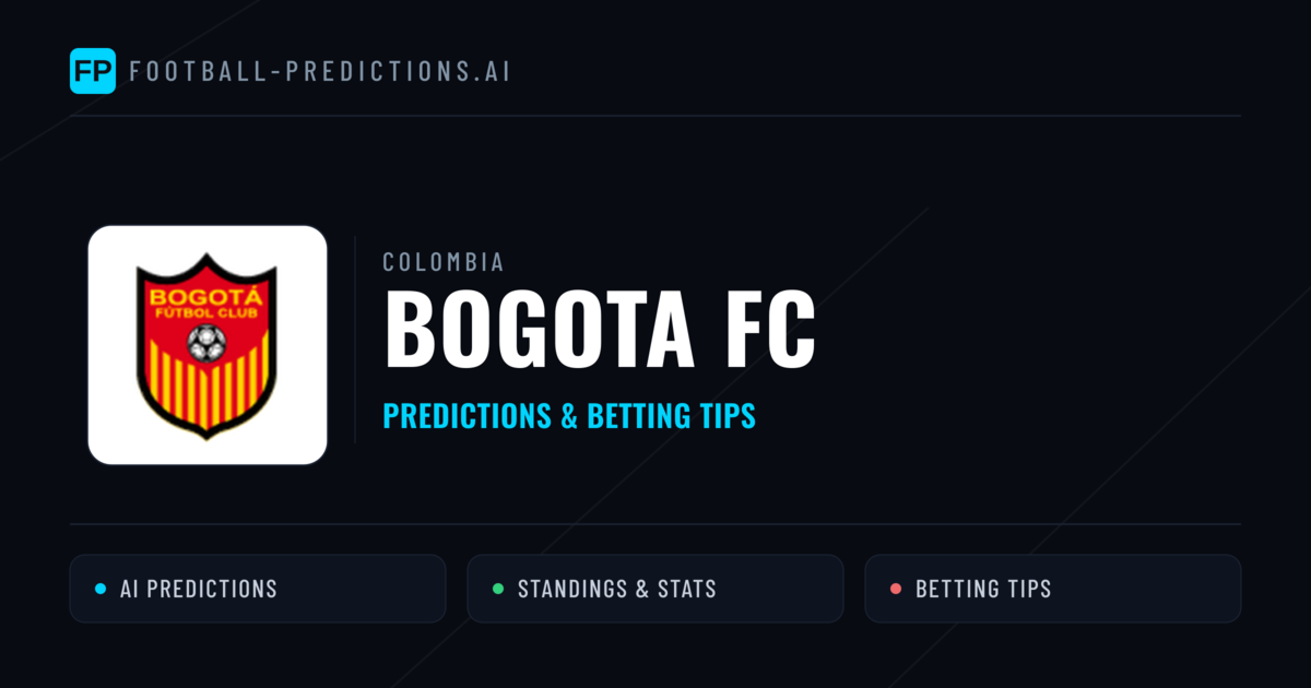 Bogota FC Predictions & Stats
