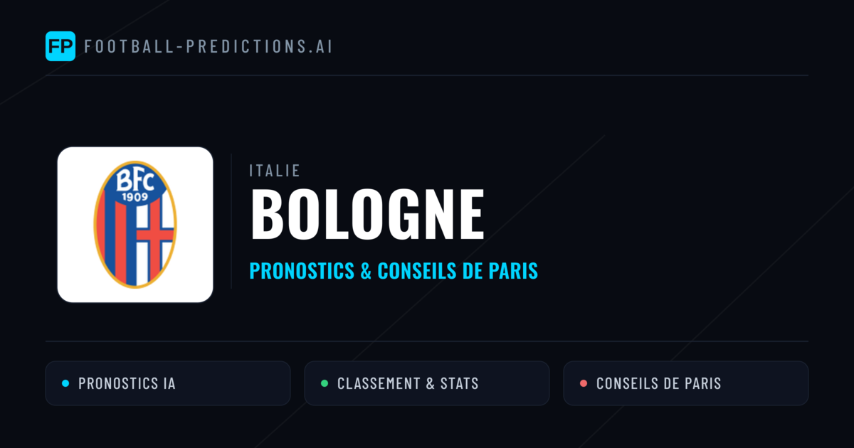 Bologne Pronostics & Statistiques
