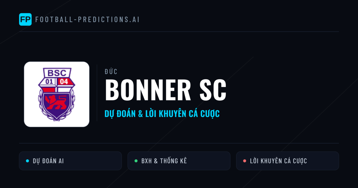 Bonner SC Dự đoán & Thống kê