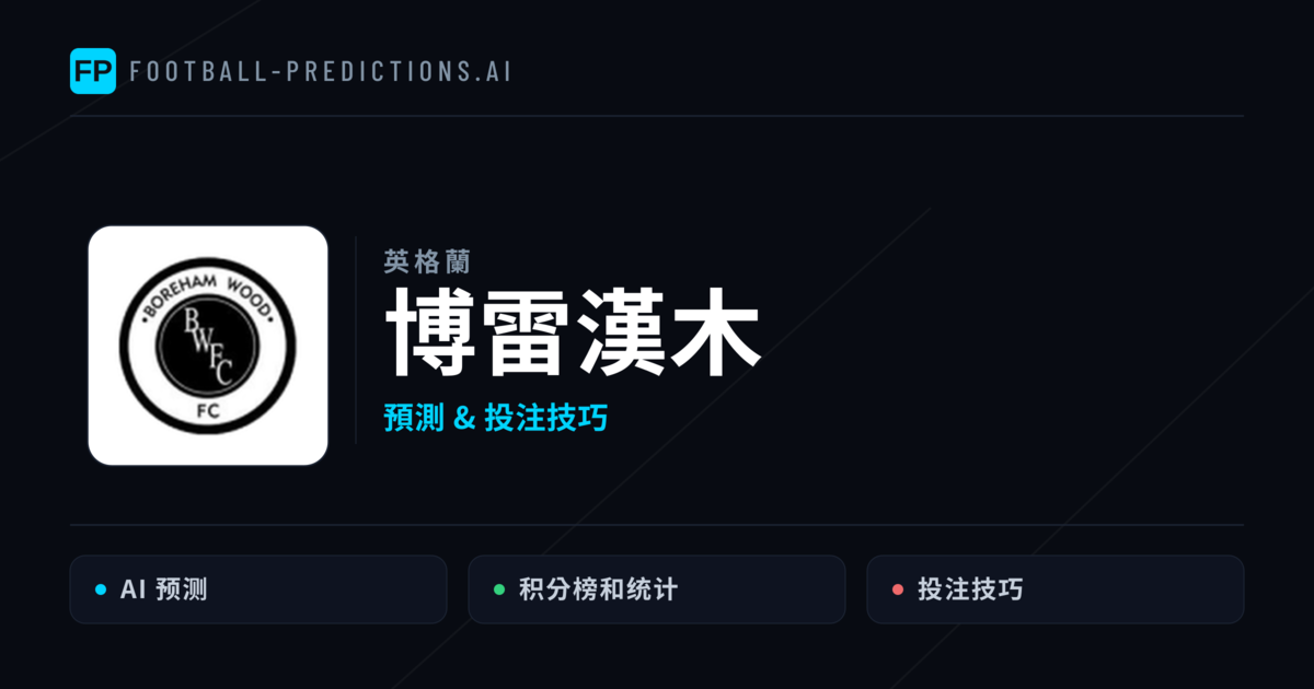 博雷漢木 運彩分析|足球預測與數據