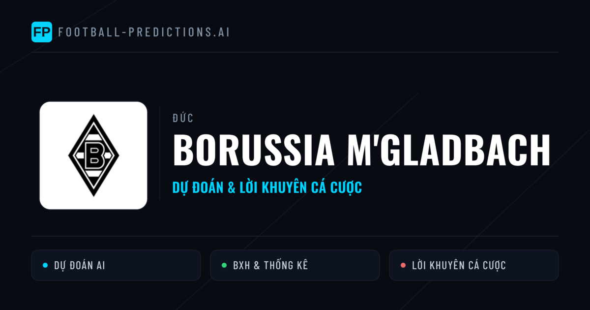 Borussia M'Gladbach Dự đoán & Thống kê