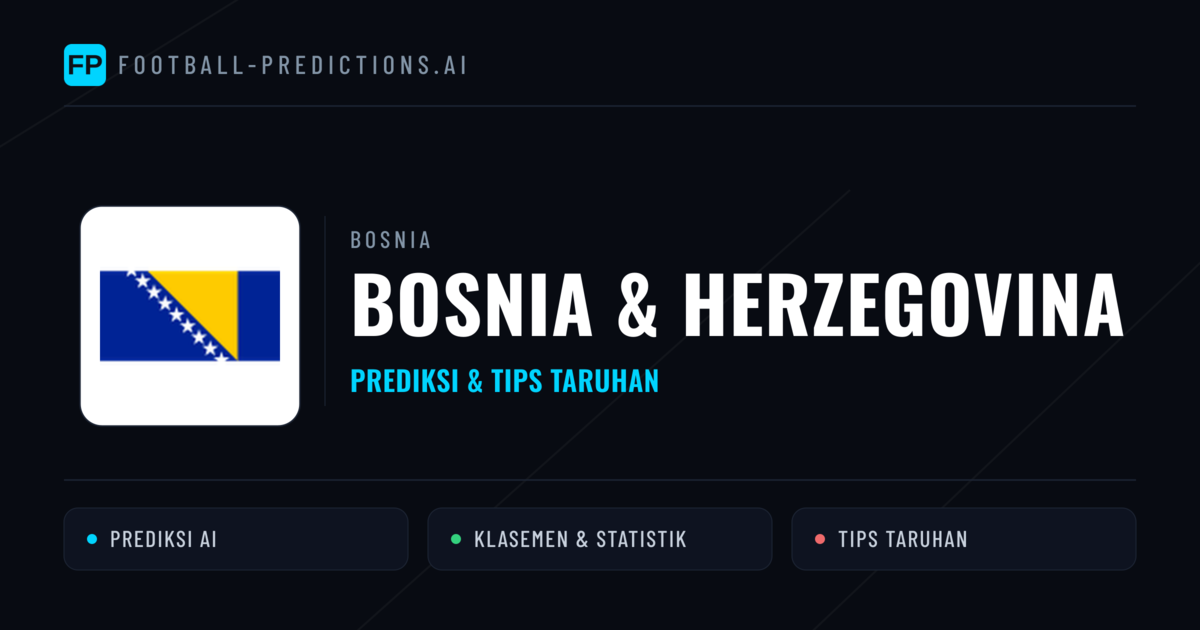 Bosnia & Herzegovina Prediksi & Statistik Piala Dunia