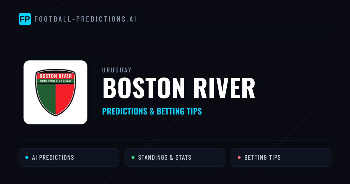 Boston River Predictions & Stats