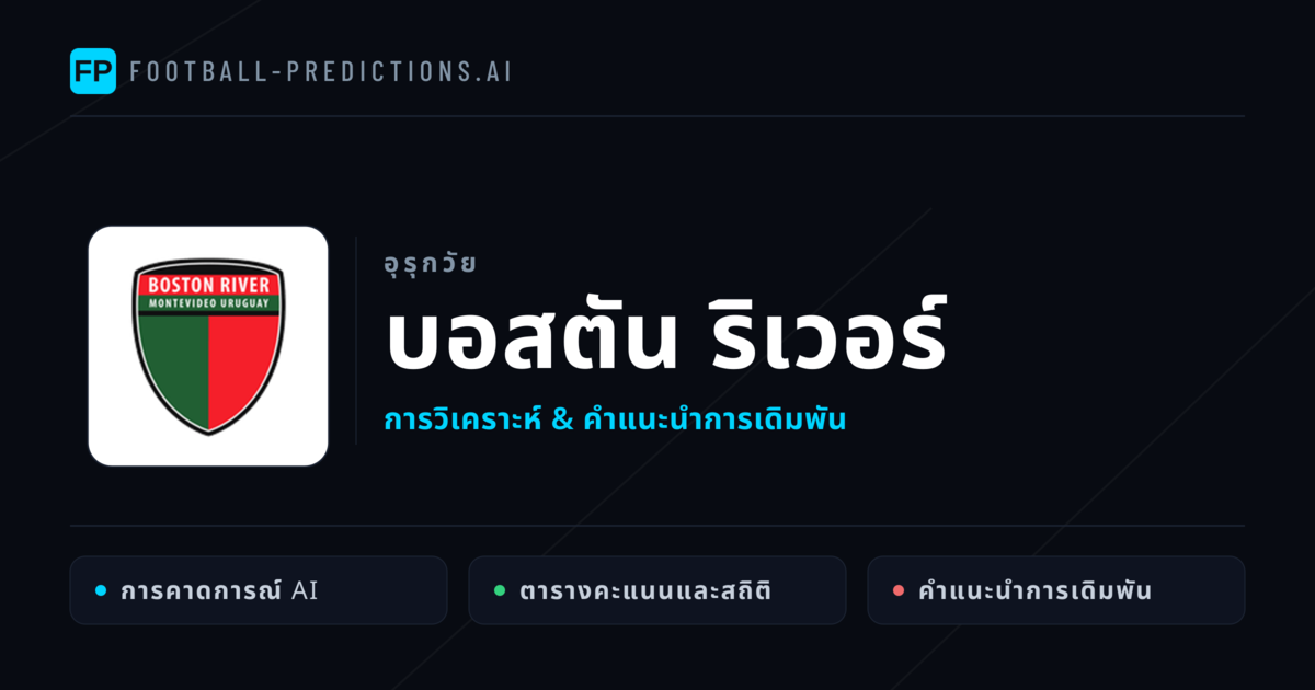 บอสตัน ริเวอร์ การวิเคราะห์และสถิติ