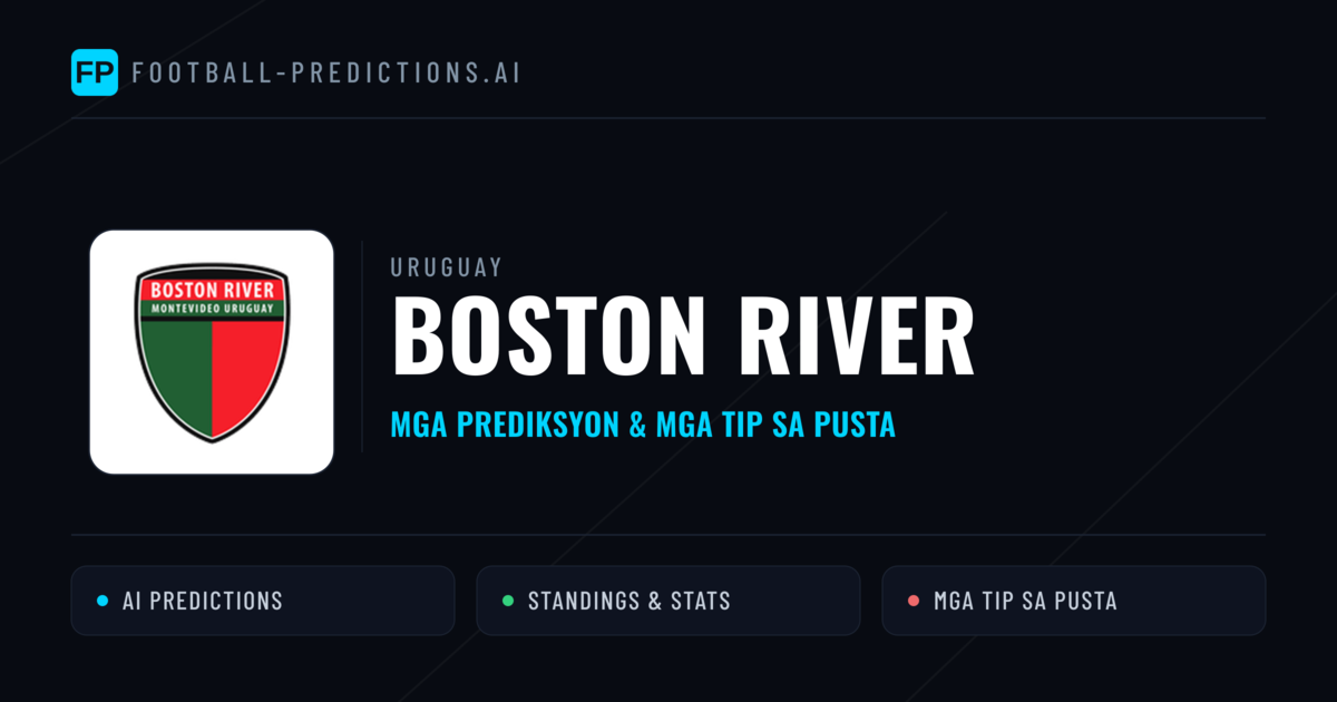 Boston River Predictions & Stats