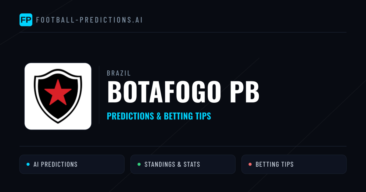 Botafogo PB Predictions & Stats