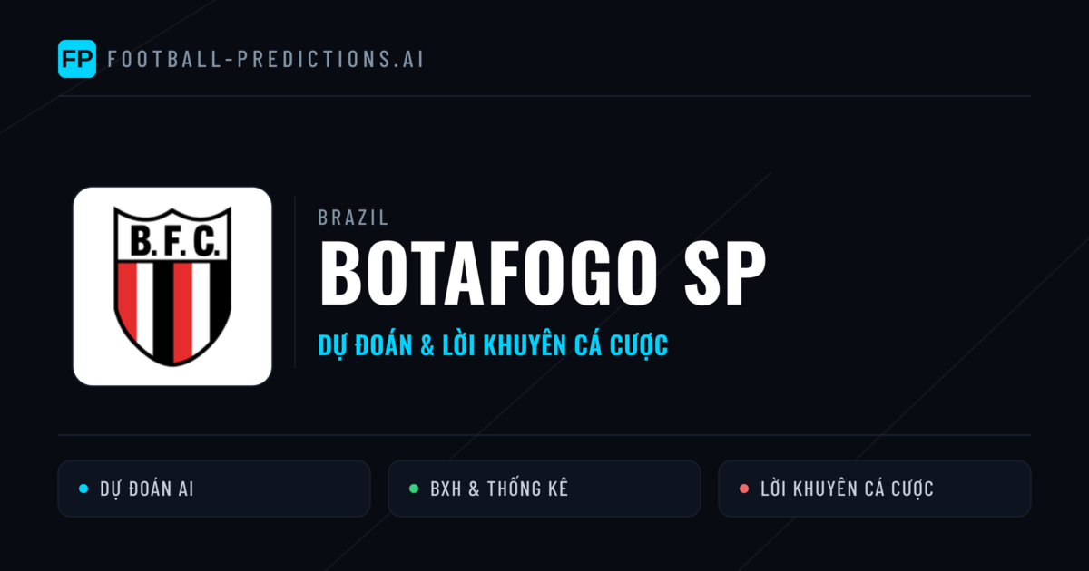 Botafogo SP Dự đoán & Thống kê