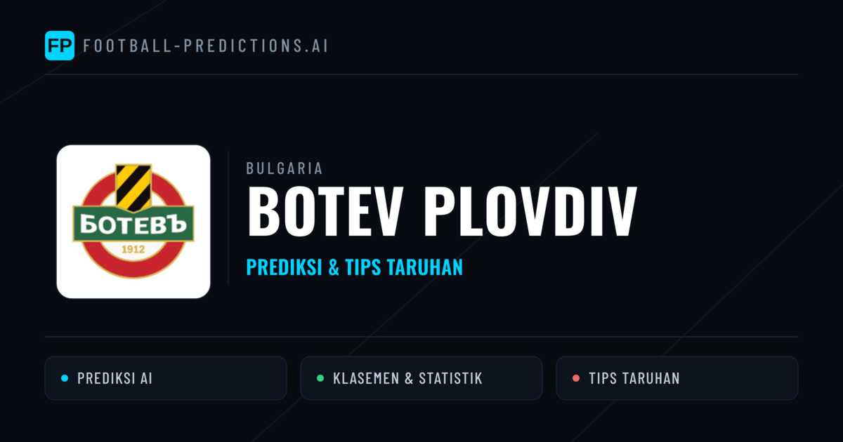 Botev Plovdiv Prediksi & Statistik Piala Dunia