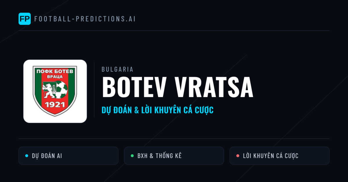 Botev Vratsa Dự đoán & Thống kê