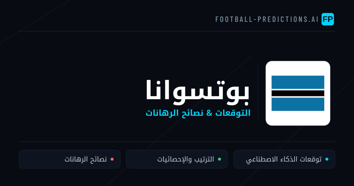 بوتسوانا توقعات واحصائيات
