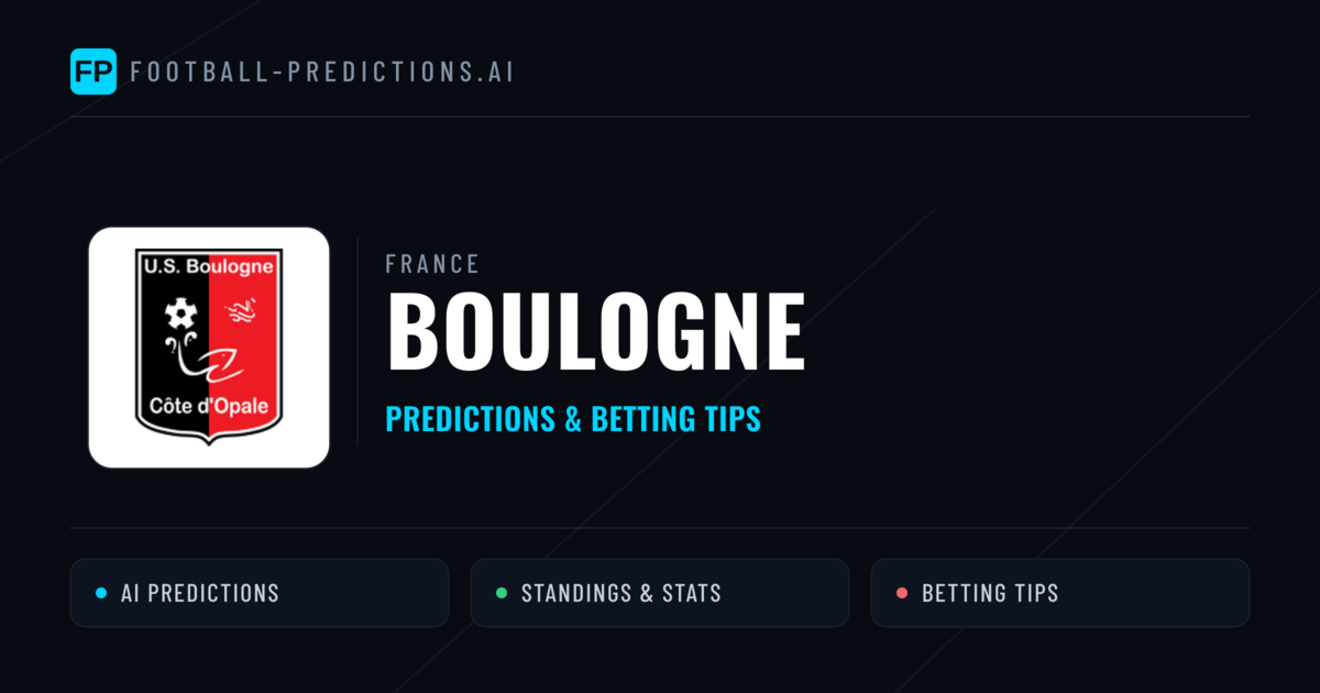 Boulogne Predictions & Stats