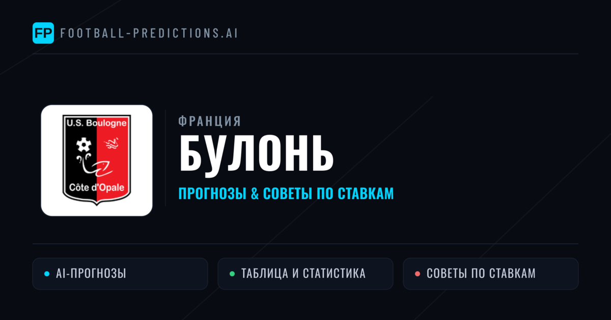 Булонь прогнозы и статистика