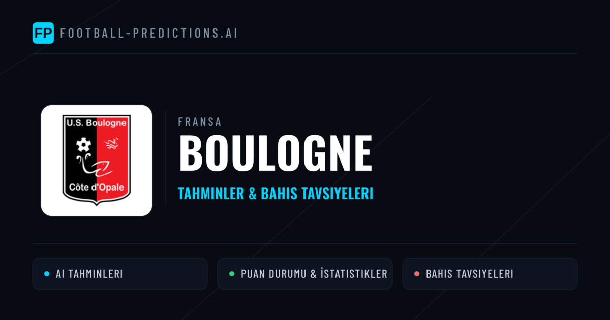 Boulogne Tahminleri & İstatistikler