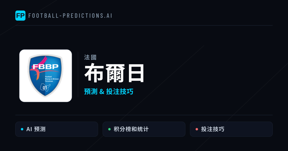 布爾日 運彩分析｜足球預測與數據