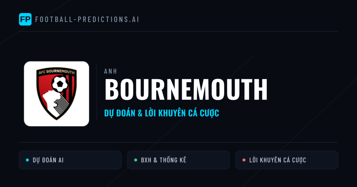 Bournemouth Dự đoán & Thống kê