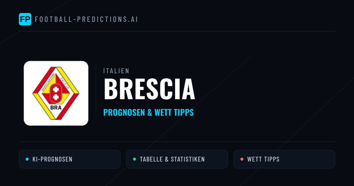 Brescia Prognosen & Statistiken