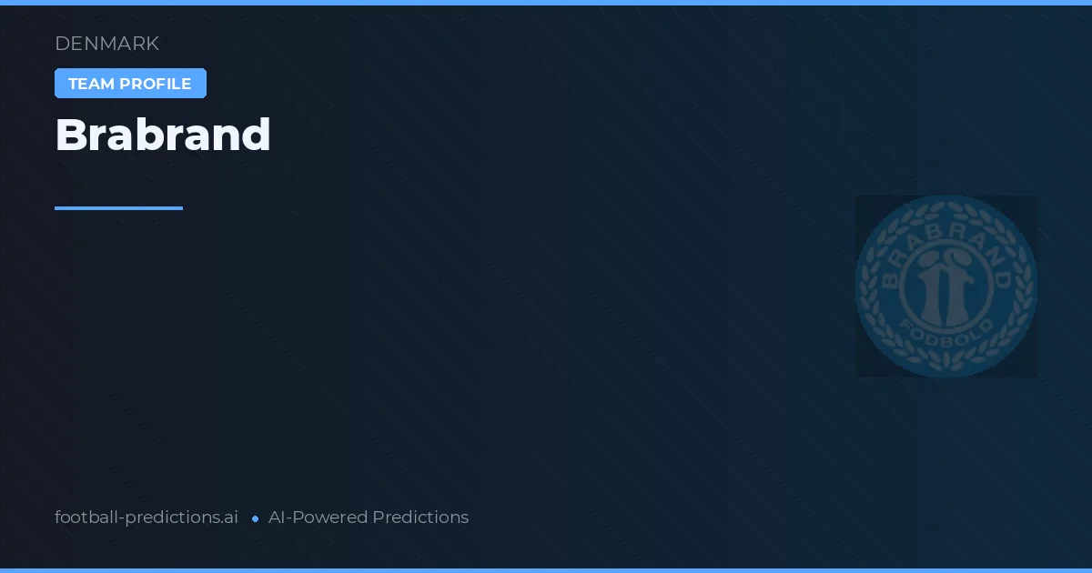 Brabrand Predictions & Stats
