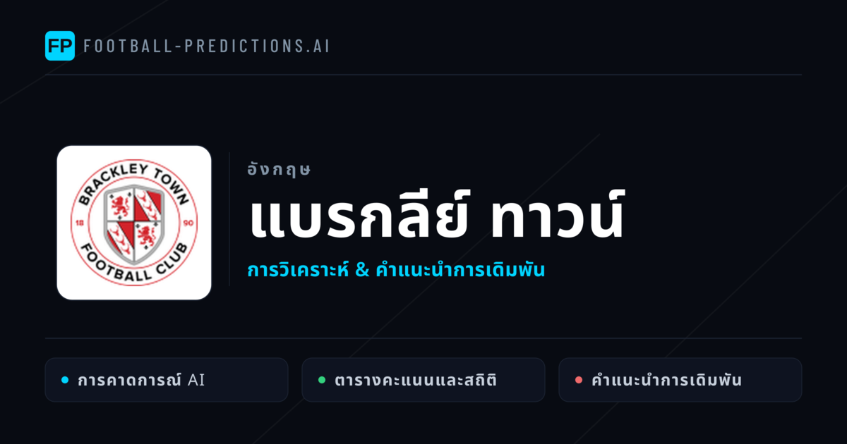 แบรกลีย์ ทาวน์ การวิเคราะห์และสถิติ