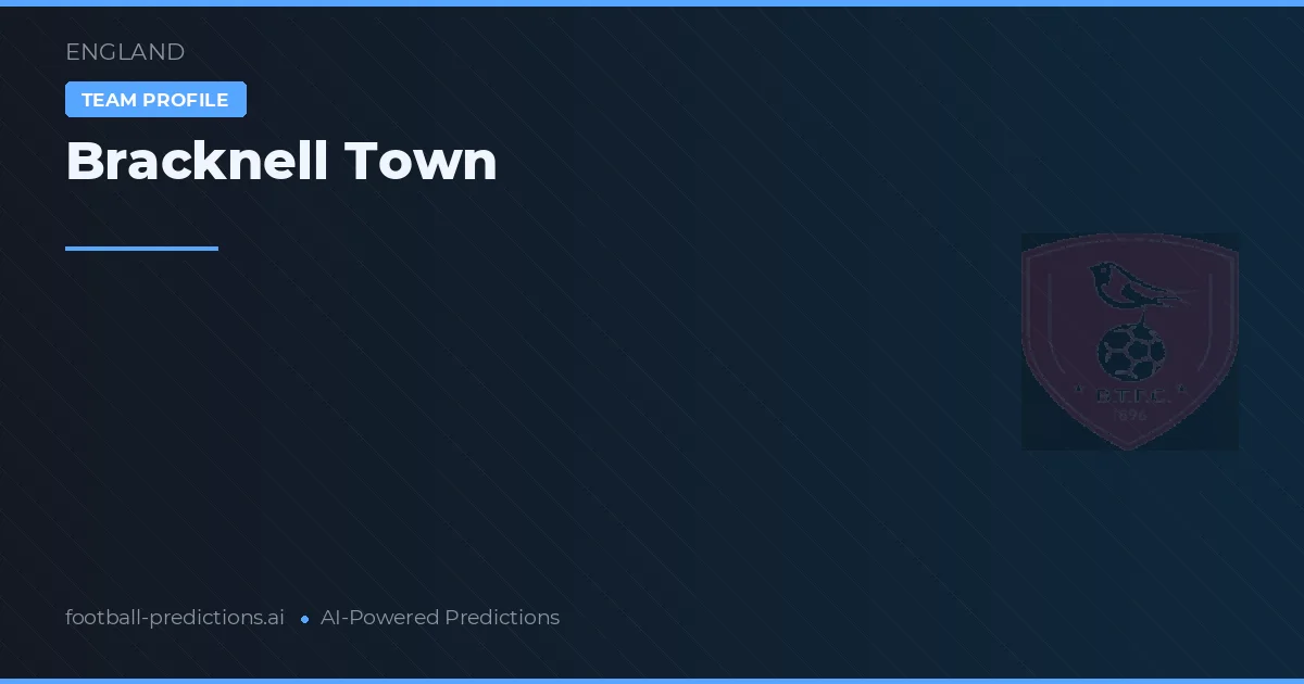 Bracknell Town Pronostics & Statistiques